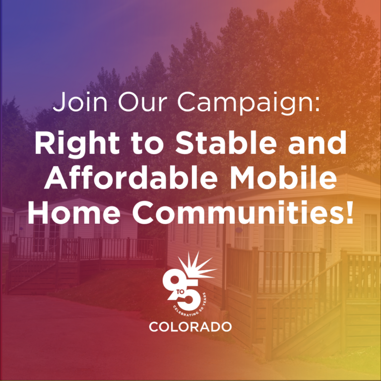 Join Our Campaign: Right to Stable and Affordable Mobile Home Communities!