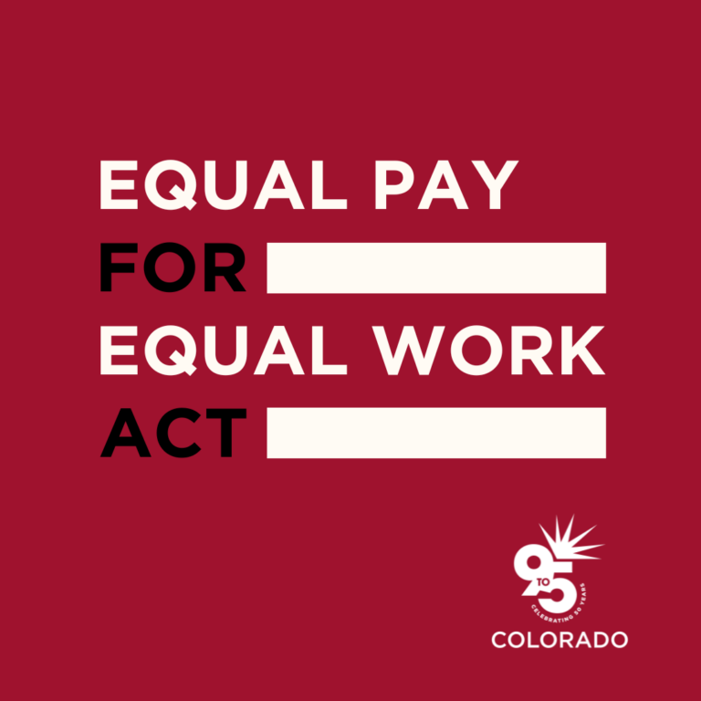 Write your Rep: YES on Ensure Equal Pay for Equal Work!